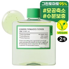 풀리 그린 토마토 토너, 2개, 250ml