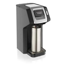 [아마존베스트]Hamilton Beach FlexBrew Single Serve Coffee Maker Compatible with K-Cup Pods and Gro, Black_One Size, 상세 설명 참조0, 상세 설명 참조0