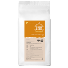 [원두커피1kg 무료배송] 갓 볶은 신선한 원두커피1kg 고소한향미 (홀빈) / 손맛커피 1kg전용원두 고소헤이 (HEY), 1kg, 홀빈(분쇄안함), 1개