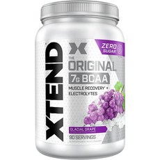 Scivation 싸이베이션 엑스텐드 오리지널 BCAA 글레이셜 그레이프 90서빙 1.3kg, 1120g, 1개