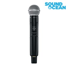 슈어 무선마이크 SHURE Wireless Microphone, SLXD2/SM58(핸드 송신기) - smslao300