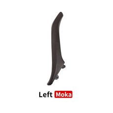 자동차 손잡이 LHD RHD 업그레이드 인테리어 승객 문짝 핸들 내부 패널 트림 BMW 호환 5 시리즈 F10 F11 F18 520i 523i 525i 528i 535i, Left Moka, 1개