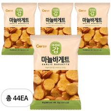 청우식품 마늘바게트, 65g, 44개