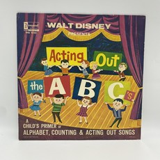 THE ABC WALT DISNEY LP / 엘피 / 음반 / 레코드 / 레트로 / AA5595 - 디즈니lp