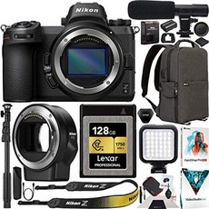 해외1528842 NiKon 니콘 Z6 Mirrorless 카메라 Body FX-Format Full-Frame 4K UHD with FTZ F-Mount 렌즈, One Size_One Color, 상세 설명 참조0, 상세 설명 참조0