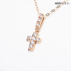 [미니골드 김천쥬얼리] 14K 18K 더블크로스R 팬던트 PONM4016R