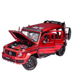 유니콘몰 다이캐스트 자동차 모형 프라모델 1/24 지바겐 브라부스 미니어쳐, 6. 레드