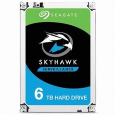 [SEAGATE] SKYHAWK HDD 6TB ST6000VX009 (3.5HDD/SATA3/5900rpm/256MB/CMR) - st6000vx009