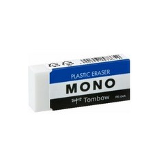 톰보 MONO 스탠다드 지우개 소 PE-01A 40개입, 본상품선택