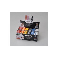 1497780 배드민턴 스쿼시 테니스 그립 PU SUPER GRIP Tribal KARAKAL 카라칼, 라이트블루/XL