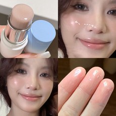 페이스파운데이션 쉬머 하이라이터 스틱 내추럴 워터 라이트 클리어 파인 샤이닝 펄 컨투어 셰이딩 브라이트닝 페이스 일루미네이터 듀페 메이크업, [01] 1, 1개