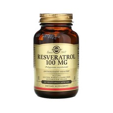 솔가 레스베라트롤 100 mg 베지 캡슐 60개입 Resveratrol, 1개, 60개