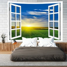 가짜창문인테리어