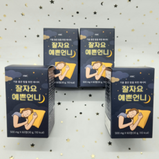 [3+1]HWC 잘자요 예쁜언니 수면다이어트 500mg x 60정, 4개, 30g