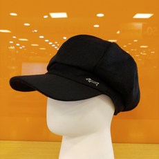 루이까스텔 여성 @@가을겨울 8각 뉴스보이캡 @@ 모자, B(블랙)