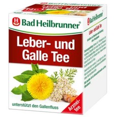 바드 하일브루너 BAD HEILBRUNNER 간 담즙 독일 차 8개입X5box