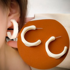 실버빅링귀걸이