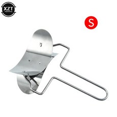 만두메이커 송편빚는기계 손만두틀 교자식 스테인레스 스틸 DIY 수동 라비올리 파이 프레스 반죽 커터 주방 페이스트리 파스타 도구 베이킹 나이프, 2) S