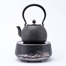 일본식 주철 주전자 일본 다도 차 가정용, 1개