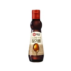 cj 백설 고소함가득 참기름 320ml 2개
