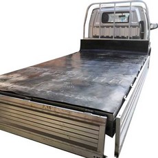 적재함 화물차 고무매트 화물칸 트렁크 트럭 깔판, 1.5x2.5m 8mm, 1개
