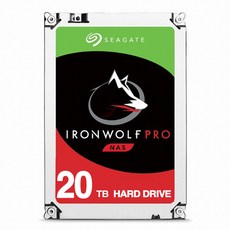 씨게이트 Ironwolf Pro NAS HDD 16TB ST16000NT001 하드디스크 내장하드 아이언울프 프로 16테라 상품 이미지