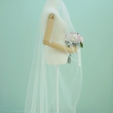셀프웨딩롱베일