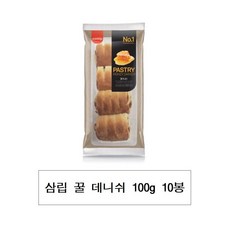 삼립 꿀데니쉬 100g 10봉, 10개