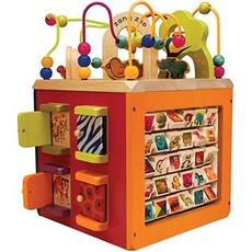 방문 B. Toys Store Shop B Toys Zany Zoo 나무 활동 큐브 1 년 이상 어린이를위한 유아 활동 센터. ￡, 상세 설명 참조0