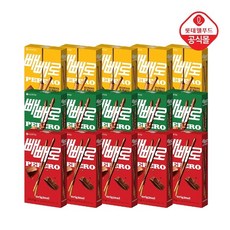 롯데제과 초코빼빼로10갑+아몬드빼빼로10갑+누드빼빼로10갑, 32g, 10개