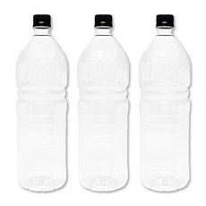 [유페트] 1500ml 풀잎생수병 28파이 33개입 검정캡, 1개