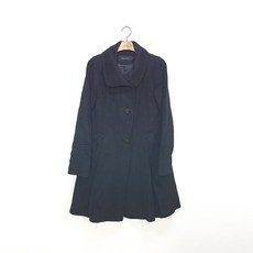 빈티지다온 빈폴 블랙 여성용 하이넥 코트