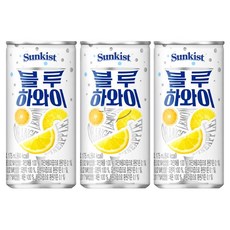 해태음료 썬키스트 칵테일 블루하와이 175ml, 60개