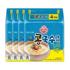 오뚜기 콩국수라면 135g 4입 x 4개 16개, 오뚜기 콩국수라면 135g 4입 x 4개 16봉지