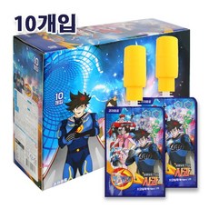 어린이음료 번개맨 사과맛 워터젤리 10개입/번개맨음료/번개맨젤리/번개파워 번개맨