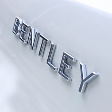 [모터스파이] 벤틀리 이니셜 포인트 엠블럼 익스테리어 스티커, 1개
