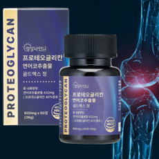 영양사언니 프로테오글리칸 연어코 연골 추출물 432mg 골드맥스 정 소연골 콘드로이친 글루코사민 보스웰리아 우슬, 1개, 60정 - 영양언니