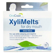 Oracoat 오라코트 자일리멜츠 마일드 민트 80개입 1팩, 1개