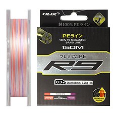 [털보낚시]타일렉스 R9 PE 라인 150m, 0.3호 4LB
