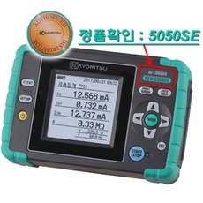 KYORITSU 교리스 저항성 누설전류계 KEW 5050 / 5050SE-01 8178 68mm 클램프포함