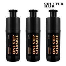 꾸띄르 새치 염색 샴푸 시즌3 180ml 진한갈색, 3개