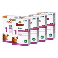 독일 데메터 홀레 Holle 유기농 산양분유 Step1 (5팩 세트) 5x400g, 400g, 5개
