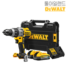 디월트 DCD996H2T 20V MAX 충전 햄머드릴 드라이버 POWERSTACK 5.0Ah 브러쉬리스, 1개