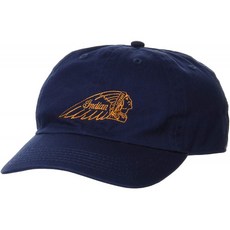 [인디언] 모자 Washed Baseball Cap (헤드 마크) 네이비 FREE