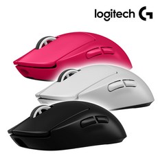 [로지텍코리아 정품] 로지텍G PRO X SUPERLIGHT 2 로지텍 무선 게이밍 마우스 로지텍 지슈라2, 화이트 화이트