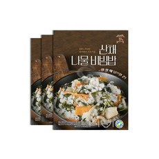 국내산 산채나물 비빔밥 나물 2인용 x 3봉 l 산채나물밥 나물밥 건나물, 국내산 산채나물 비빔밥 나물 2인용 x 3봉 l 산채나