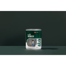 삼화 아이럭스 칠판페인트 1L 무광 다크그린 다크그레이 친환경 페인트하다, 1개