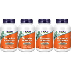 나우푸드 크롬 피콜리네이트 200mcg 베지캡슐, 250정, 4개
