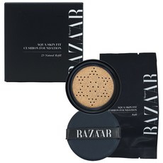 하퍼스바자 아쿠아 스킨핏 쿠션 파운데이션 23호(본품 리필), 23호 리필, 1개