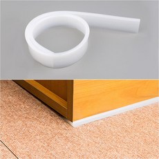 모서리턱받침 잘라쓰는 진동흡수 쓰러짐방지 가구 턱받이 현관문턱, 단일상품